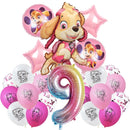 Lufi születésnapi számmal Mancs őrjárat lányoknak