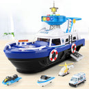 Nagy rendőrségi hajó