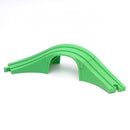 Alagút a fából készült vasútpályához - több változatban