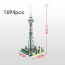 Híres világ építő készlet - több változatban