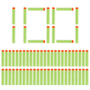 Habcsapágyak NERF típusú 100 db - több színben