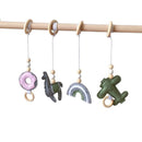 Fából készült lógó játékok gyerekeknek - több változatban