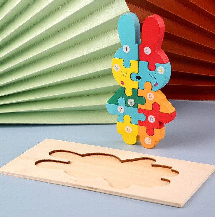 Gyermek fa puzzle - több változatban