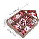 Nagy karácsonyi dekorációs készlet 70 db - több változatban