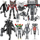 Design Figura Skibidi Toilet Lego-hoz