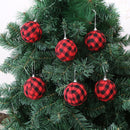 Karácsonyi szövetgömbök karácsonyfára - több változatban