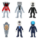 Csomag Figura és Skibidi toilet kártyák - több változatban