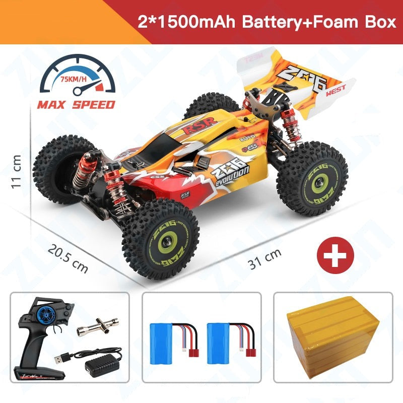 RC buggy 75 km/h - több változatban