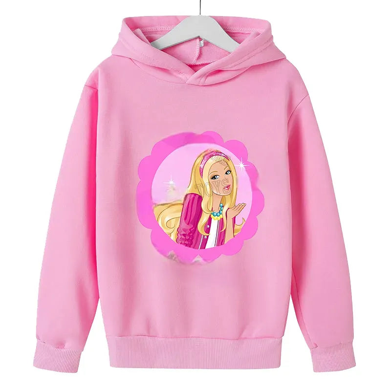 Lányos, stílusos Barbie pulóver - több változatban