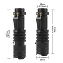 Kis LED ultraibolya zseblámpa