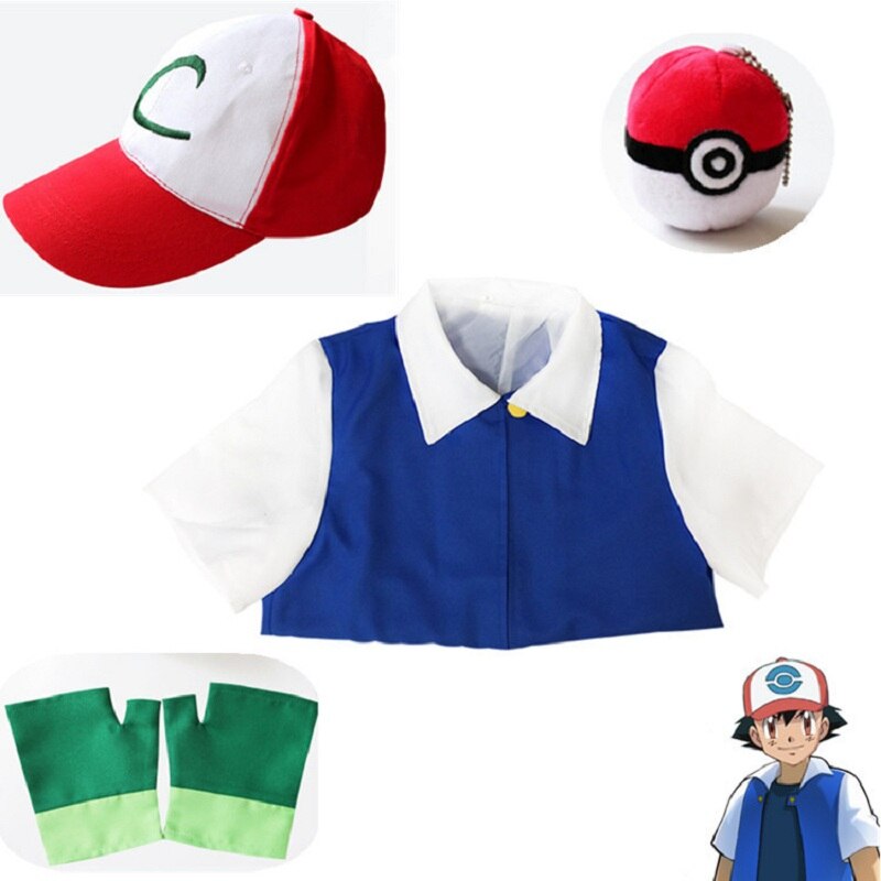 Gyermek jelmez - Pokémon - Ash Ketchum több változatban