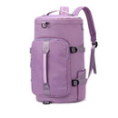 Női praktikus utazási hátizsák - világos lila