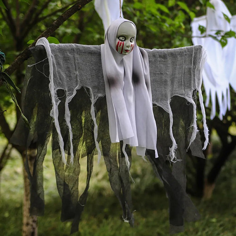 Halloween dekoráció a kertben kísérteties szellem - több változatban