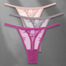 Női hálós tanga 3 db - több változatban