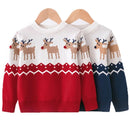 Gyermek karácsonyi pulóver - rénszarvas - több változatban