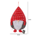 Nagyméretű, lógó adventi naptár - több változatban