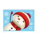 Karácsonyi dekoratív ablakmatrica - több változatban