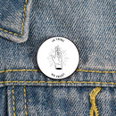 Kitűző - Wednesday- több változatban