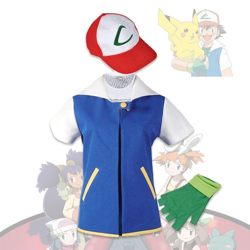 Gyermek jelmez - Pokémon - Ash Ketchum több változatban