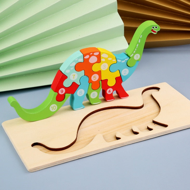 Gyermek fa puzzle - több változatban