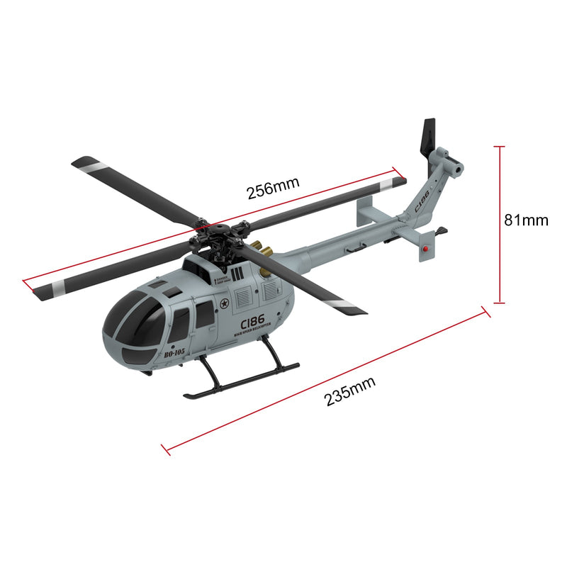 Távirányítású katonai helikopter - több változatban