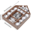 Nagy karácsonyi dekorációs készlet 70 db - több változatban