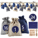 Adventi naptár zsákok - több változatban