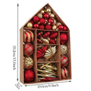 Nagy karácsonyi dekorációs készlet 70 db - több változatban