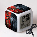 LED-es ébresztőóra Pókember - több változatban