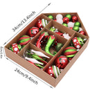 Nagy karácsonyi dekorációs készlet 70 db - több változatban