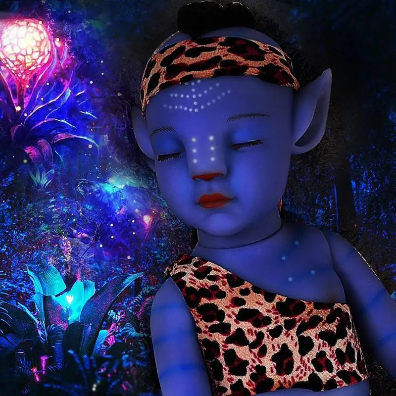 Világító élethű játékbaba Avatar | 30 cm