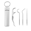 Rozsdamentes acél szájhigiéniai készlet - több változatban