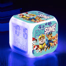 LED ébresztőóra Mancs őrjárat - több változatban