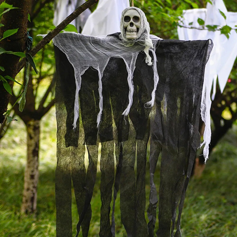 Halloween dekoráció a kertben kísérteties szellem - több változatban