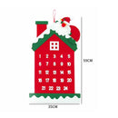 Nagyméretű, lógó adventi naptár - több változatban