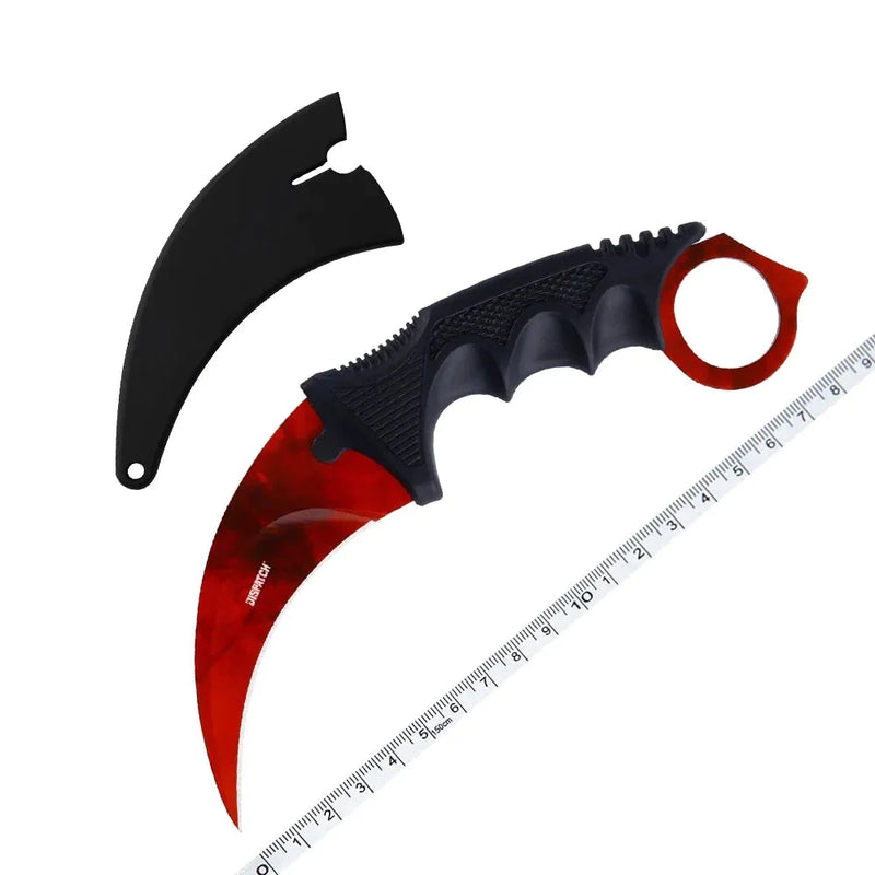 Karambit hajlított kés - Counter Strike - több változatban