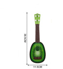 Gyermek ukulele gyümölcs motívummal - több változatban