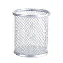 Kerek fém ceruzatartó - több színben