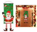 Karácsonyi díszzászló ajtóra - több változatban