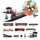 Hosszú elektromos vonatpálya gyerekeknek - több változatban