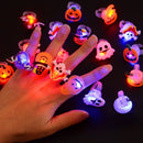 Halloween dekoráció világító gyűrű - több változatban