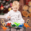 Adventi naptár színes dinoszauruszokkal