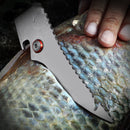 Multifunkciós olló késsel és fűrésszel - több színben