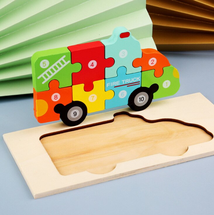 Gyermek fa puzzle - több változatban