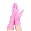 Egyszer használatos nitril kesztyű 100 db - rózsaszín
