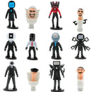 Figurák Skibidi Toilet - 12 db