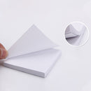 Fehér öntapadós címkék blokkja - több méretben