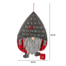 Nagyméretű, lógó adventi naptár - több változatban