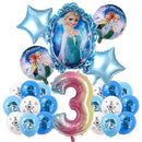 Nagy születésnapi léggömb készlet Frozen - több változatban