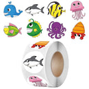 Gyermek matricák állat motívumokkal 500 db - több változatban